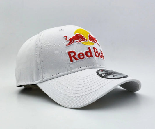 New Era F1 Cap Red Bull White Racing Hat